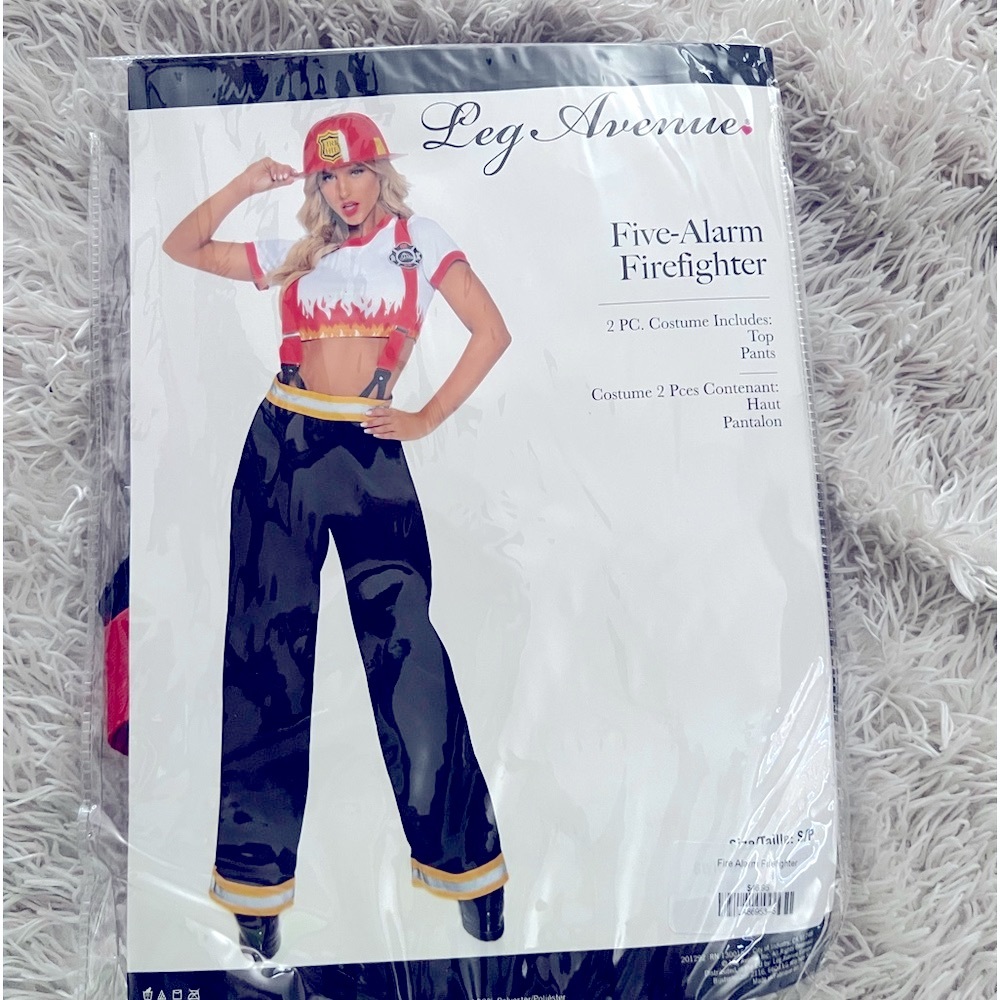 Leg Avenue Firefighter Costume -small